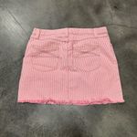 Gap  Pink and White Striped Skirt Y2K SZ8 Photo 3