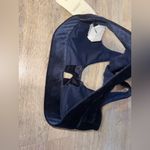 Fabletics NEW Oasis Twist VELOUR Royal Blue Sports Bra Small Photo 7