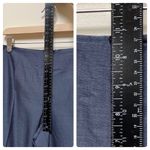 Oscar de la Renta Blue Wool Mohair Viscose Blend Lightweight High Rise Pant 8 Photo 5