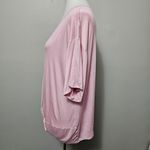 Forgotten Grace  Pink Knot Front Top 2X Bohemian Pastel Clean Girl Feminine Photo 3