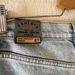 Faherty NWT  womens Slim Ankle Straight Leg Ankle Jeans Photo 4