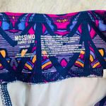 Tribal Floral Bright Leggings Sz Small Blue Pink Purple Photo 2