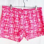 The World Wide Sportsman XL Pink and white patterned shorts & pocket Photo 0