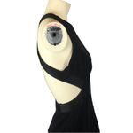 Bari Jay black Halter neck dress open back and sides size 5 Photo 8