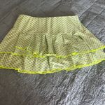 Lucky In Love Tennis/Golf/Pickleball skirt women’s medium Yellow Photo 0