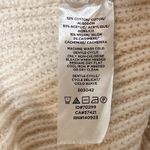 Lou & grey Lou Grey Loft Cream Knit Cowl Neck Sleeveless Tunic Vest Rich Sweater Size S Photo 3