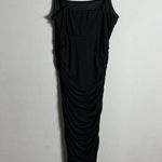 Showpo. Coming For You Mesh Midi Dress Women's 6 Black Formal Cocktail Party Photo 9