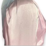 Vintage All That Jazz Pink Satin Peplum Blouse V Neck 80s Glam Blazer Hourglass Size XS Photo 8