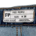 Free People NWT Busted Knee Low Rise Skinny Jean Josie Medium Wash Size 26 Photo 8
