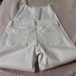 Harper  Heritage mid rise white kick crop raw hem Women Dark Jeans size 25 Photo 10