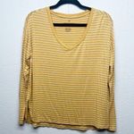 American Eagle  Soft & Sexy Dark Mustard Casulal Loungewear Oversized Top Size XS Photo 0