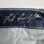 White House | Black Market Women's Size 8 Blue Straight Crop Jeans Photo 1