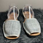 PONS Avarcas CLASSIC STYLE TEXTILE ABSTRACT BLUE Sandals Size 38 EU/US 6 Black Photo 6