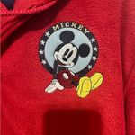 Disney  Mickey Mouse Fleece Zip Hoodie Pep Squad Embroidered Jacket size Xl Photo 1