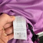 ASICS Womens Jacket Size XL Windbreaker Purple Vented Full Zip EUC Photo 6