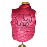 Ivory Ella  maroon burgundy puffer vest size Medium Photo 1