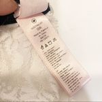 Leg Avenue  White Lace Black Trim One Size Bralette Photo 2