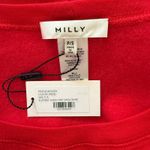 Milly NWT Slippery When Wet Fleece Sweatshirt Crewneck Cotton Pullover Sz PS Photo 3