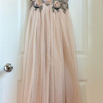 BHLDN  ISABEL MAXI DRESS SIZE 0 Z434-5 Lace‎ Beading Bridal Wedding Photo 0