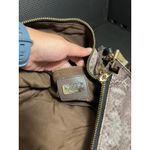 Furla ‎ Womens Snakeskin Leather Shoulder Bag Purse Made In Italy Hobo Style Photo 7