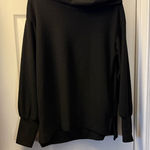 Anthropologie Maeve by  Black Cowl Neck Sweater Photo 0