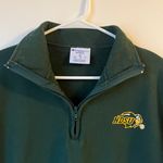Champion NDSU Bison Forest Green Quarter Zip Sweatshirt Photo 2