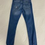 EXPRESS Ankle Legging Mid Rise Blue Photo 4