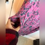 J. Jill Bohemian Pink Floral Maxi Dress Size XL Photo 5