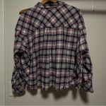 Urban Outfitters BDG  cropped raw hem flannel NWT Photo 3