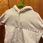 Everlane White Basic Everyday Classic Long Sleeved Pullover Hoodie Photo 3