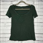 Gap Green Short Sleeve T-Shirt Blouse SZ Small Loose Relaxed Fit Y2K Streetwear Photo 0