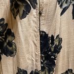 Free People Floral Wrap Romper with Navy and Cream Design Photo 2