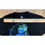 Billie Eilish  Neon Blue Black T shirt Size Medium Unisex Concert EUC Photo 3