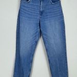Abercrombie & Fitch The Mom Curve Love Straight Jeans Size 28 Photo 2