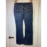 Bongo  Jeans Size 7 Women's Boot Cut Embroidered Blue Denim Y2K Festival Western‎ Photo 2