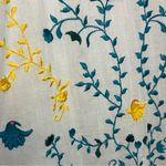 Anthropologie Embroidered White Boho Top Photo 4