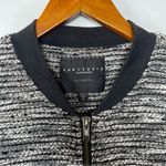 Sanctuary Tweed Long Line Zipper Front Jacket Xsmall Photo 3