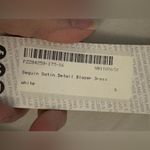 Boohoo NWT Iridescent White Sequin Blazer Dress US 4 Sparkle Party Mini Tux Photo 6