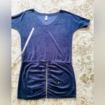 Nice dressy velvet dress 💙💙💙 Blue Size M Photo 4
