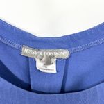 Jessica London  30W 32W Top 3X Blue Short Sleeve Tee Swing Trapeze A Line 412‎ Photo 5