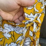 Charlotte Russe  Yellow Floral Wrap Top | XL Photo 1