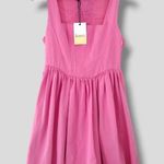 NEW KOURT Lele Bubble Gum Pink Denim Shirt A Photo 3