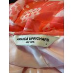 Amanda Uprichard Coral Floral Ruffle Mini Dress S flowy boho fairy Y2K pink Photo 8