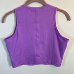 Nike  Pro Women’s Purple Crop Tank Top Medium NWT Photo 7