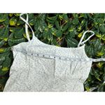 Brandy Melville  Cottagecore MADE IN ITALY White Blue Mini Dress Sz Small Photo 4