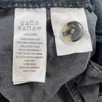 Rachel Roy XL Pants Linen Crop Tapered Leg Cargo Pocket Boho Grunge Lightweight Black Photo 6