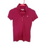 Aeropostale  Pink Short Sleeve Polo Shirt Size Small Preppy Y2K Style Photo 1