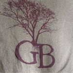 Bella Canvas Greenbush Brewery Sawyer Michigan Long Sleeve Shirt Grey Purple Medium Photo 4