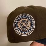 New Era Hat club Big Ben drop red clay color way Detroit tigers size 7 5/8 brand new sold out Photo 1