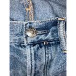 American Eagle  Girlfriend Jeans Women 8‎ Short High Rise Distressed Thrashed Photo 7